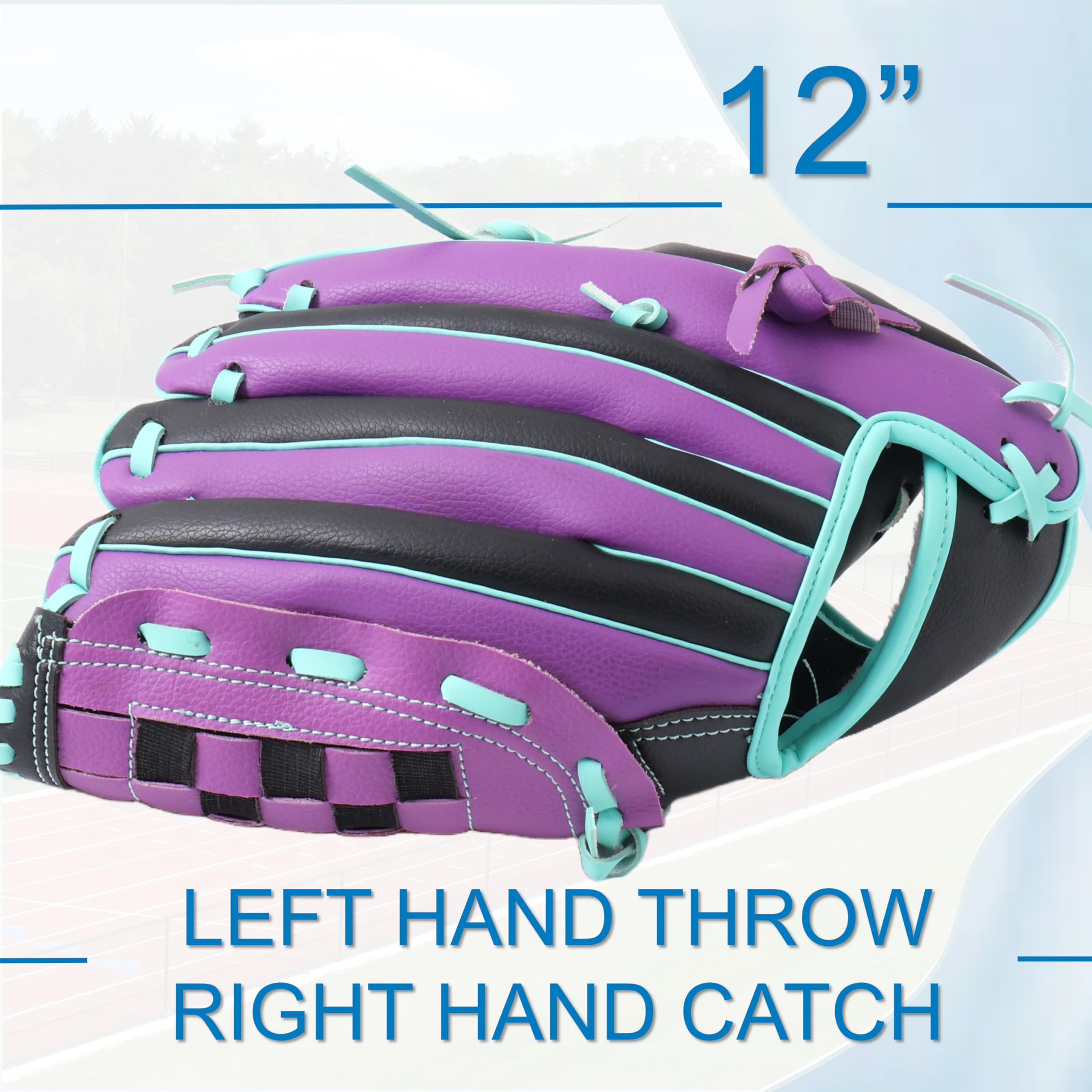 Lefty Baseball-Handschuh für Erwachsene – strapazierfähige Baseball- und Softball-Handschuhe, für Herren und Damen