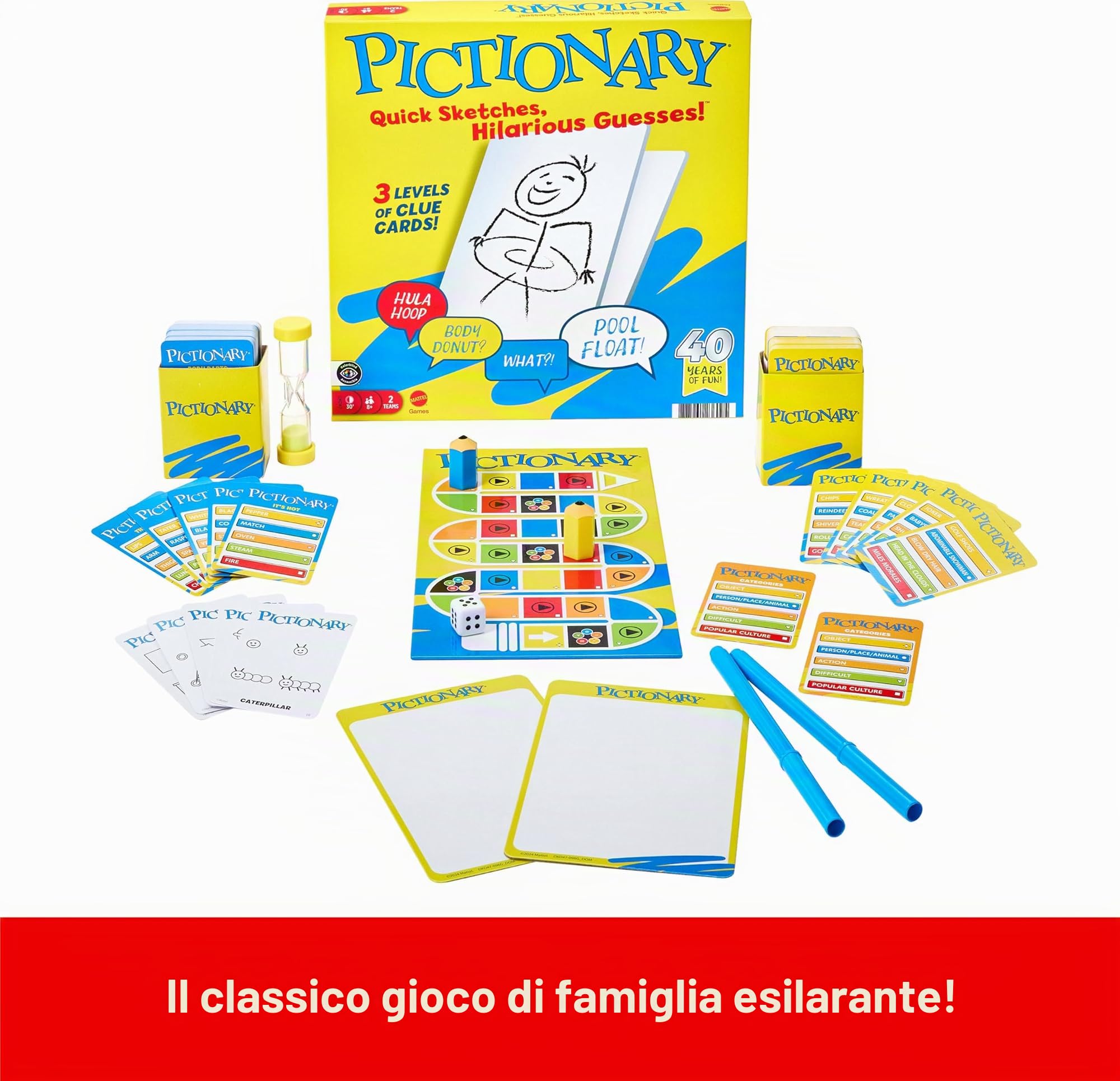 Mattel Pictionary Gioco di parole da tavolo