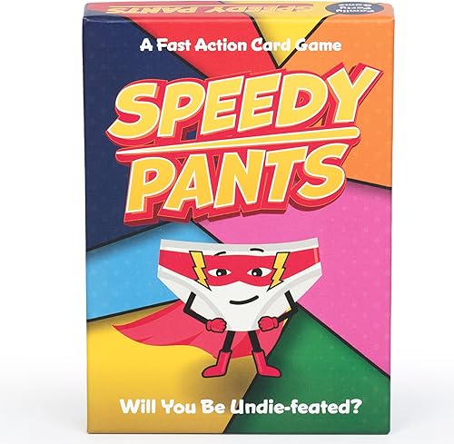 Speedy Pants  Divertido juego de cartas familiar  Regalo increíble  Los mejores juegos de mesa de fiesta para niños, adolescentes, adultos, familias