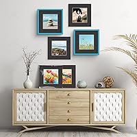 Vista 7 de Golden State Art, Kit de alfombrillas precortadas para fotos, mate de corte biselado de núcleo blanco, tableros de respaldo y bolsas transparentes