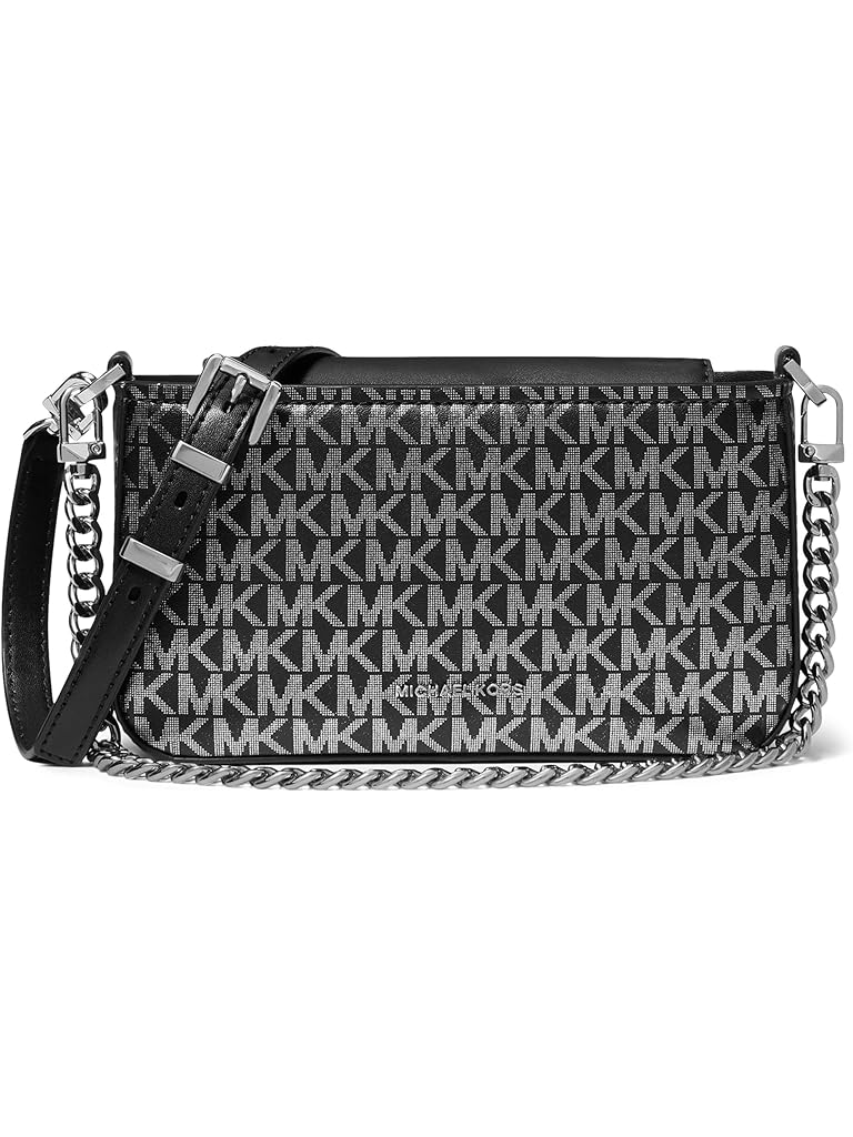 Black Michael Kors Bryant Small Convertible Xbody Pouchette