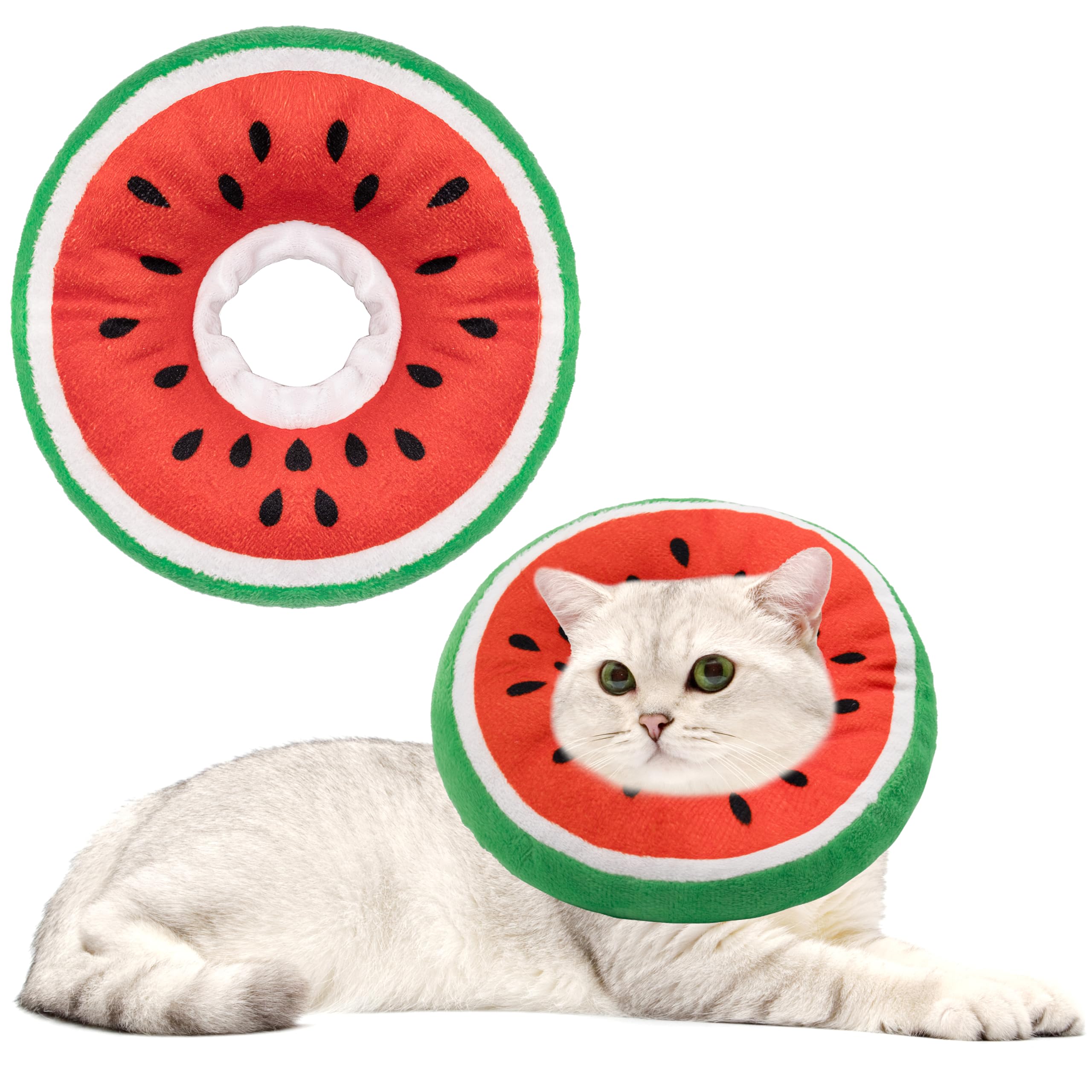 Soft Cat Cone Collar, Cute Cats Recovery Collar Suitable for Cats