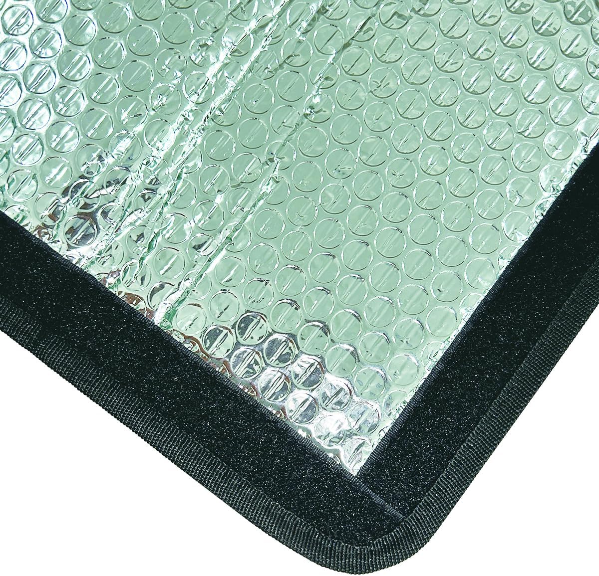 RV Roof Vent Skylight Insulator Cover, RV Vent Shade Sun Blackout Fabric for Camper -Multi-Layer Protective Thickened Version(16.5 x 16.5 inch)- Black