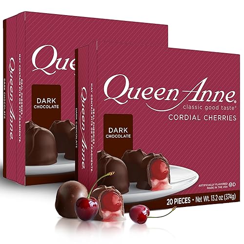 Miniatura 10 de Queen Anne Cerezas Cordial, 13.2 onzas (chocolate con leche)