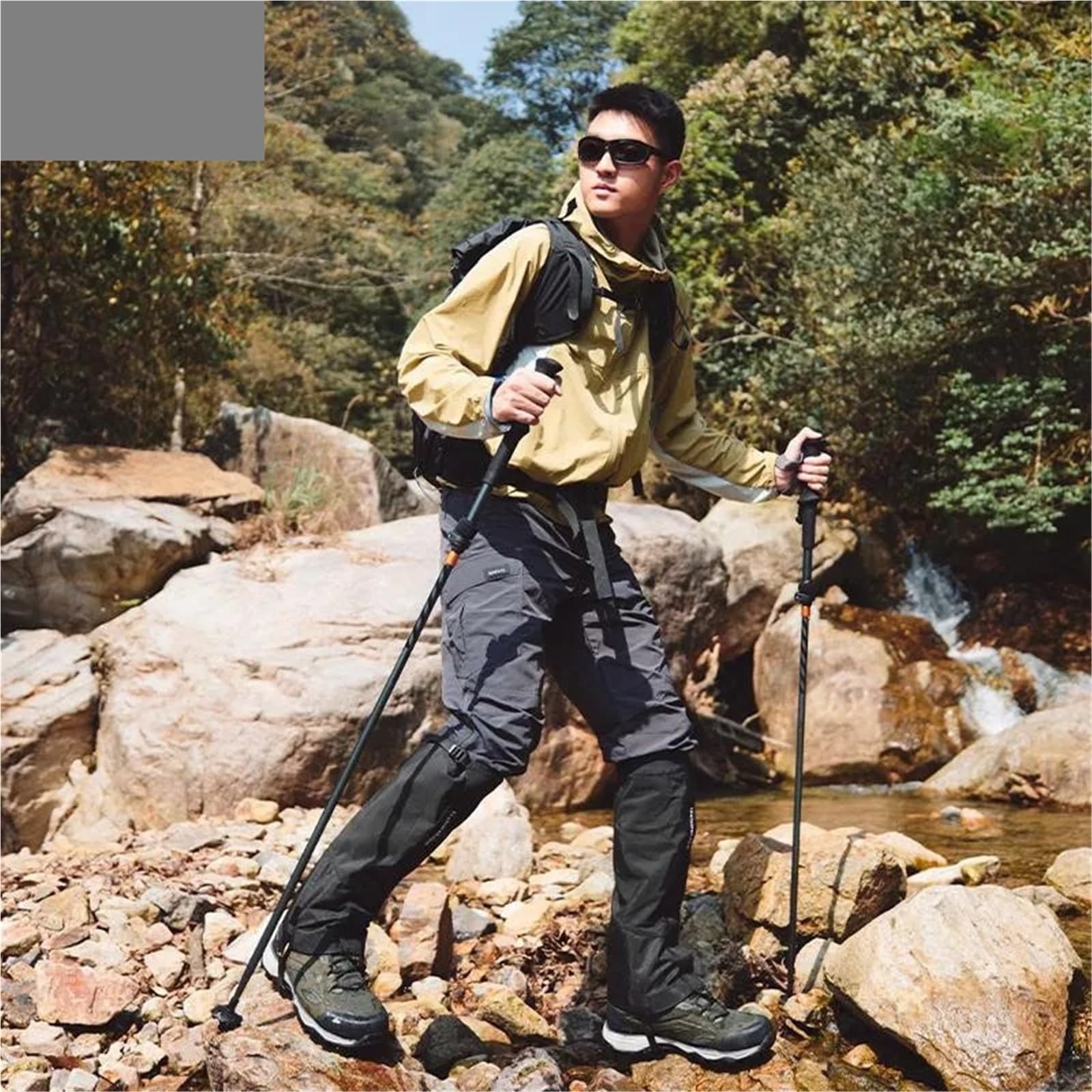 Cubiertas for zapatos, cubierta impermeable for pies de nieve for acampar al aire libre, senderismo, escalada, zapato más cálida para Protección