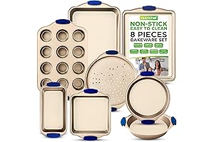 NutriChef Nonstick Stackable Bakeware Set