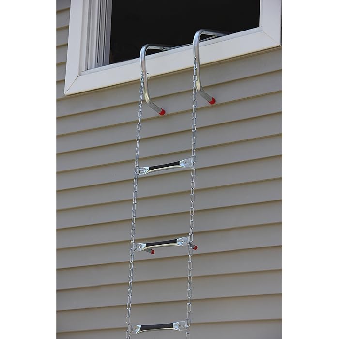 Buy SafEscape 3 Story 25 foot Portable Fire Escape Ladder 10" Thick