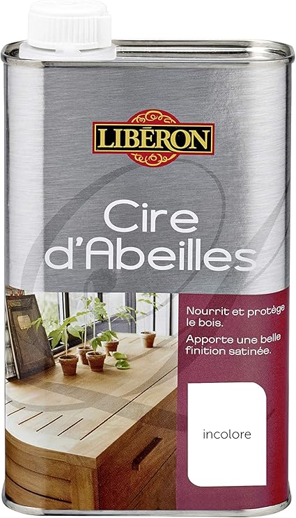 Liberon Cire D Abeille Bois Liquide Protege Le Bois De L Eau Et Des Taches Nourrit Le Bois Incolore 500ml Amazon Fr Bricolage
