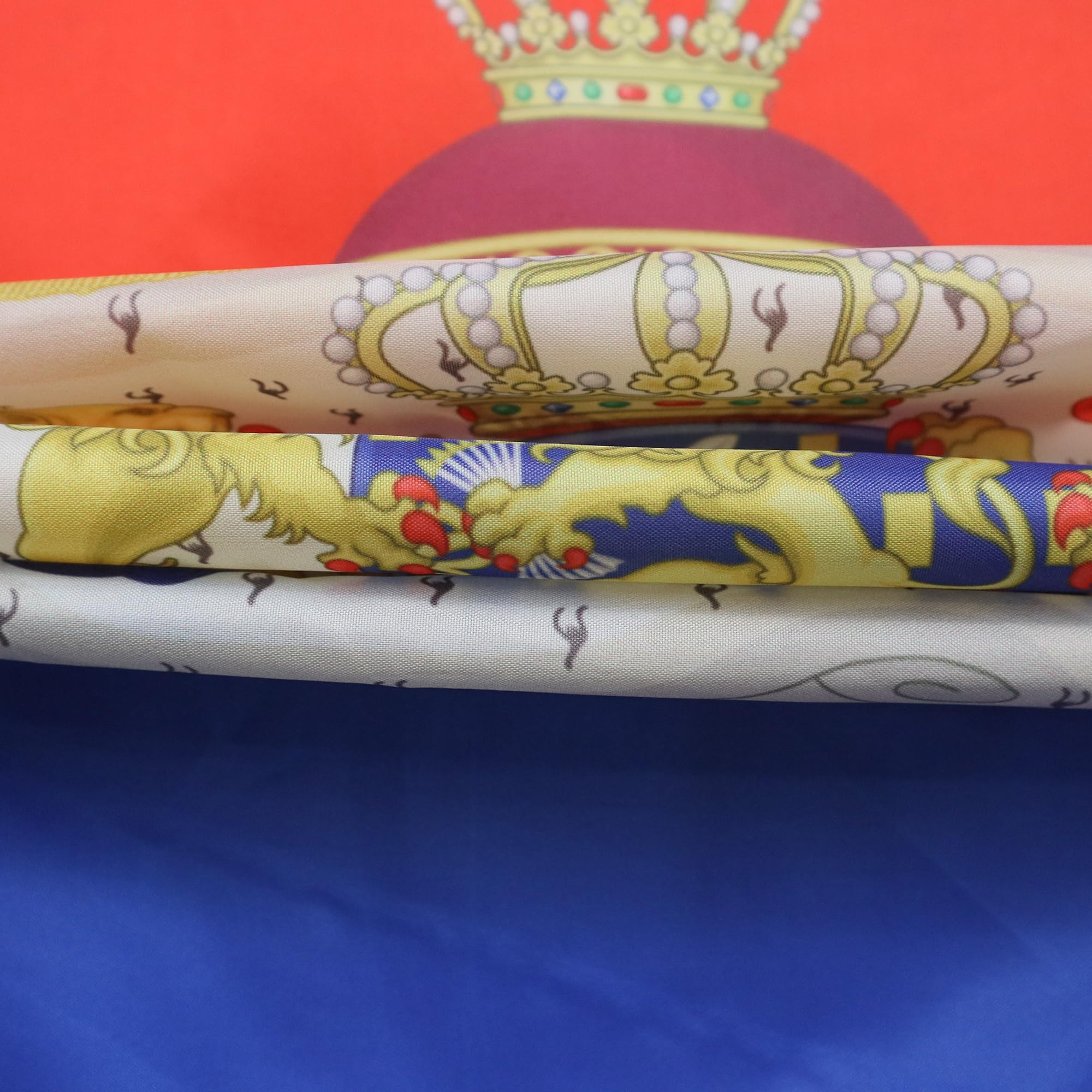 Niederlande Flagge Mit Wappen 150x90cm - Polyester Fahne Für Innen & Außen