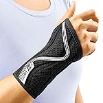 FREETOO Wrist Brace for Carpal Tunnel,[New Upgrade-Anatomically shaped] Adjustable Wrist Support Splint for Men and Women,Hand Brace for Pain Relief, Tendinitis,Arthritis,Right Hand,Small,Black-Grey
