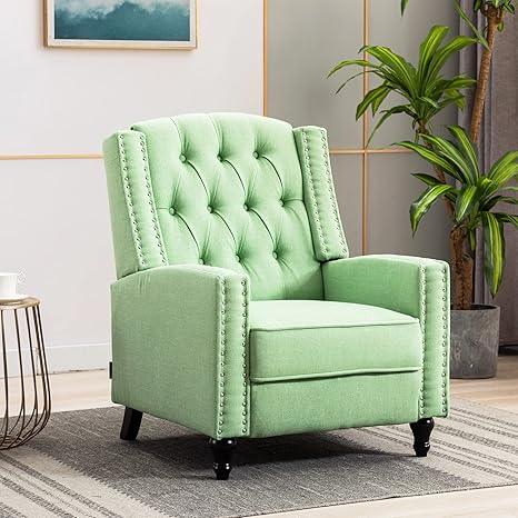 Light green recliner Clearance