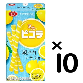 Amazon.co.jp: ヤマザキビスケット ピコラ瀬戸内レモン味 12本