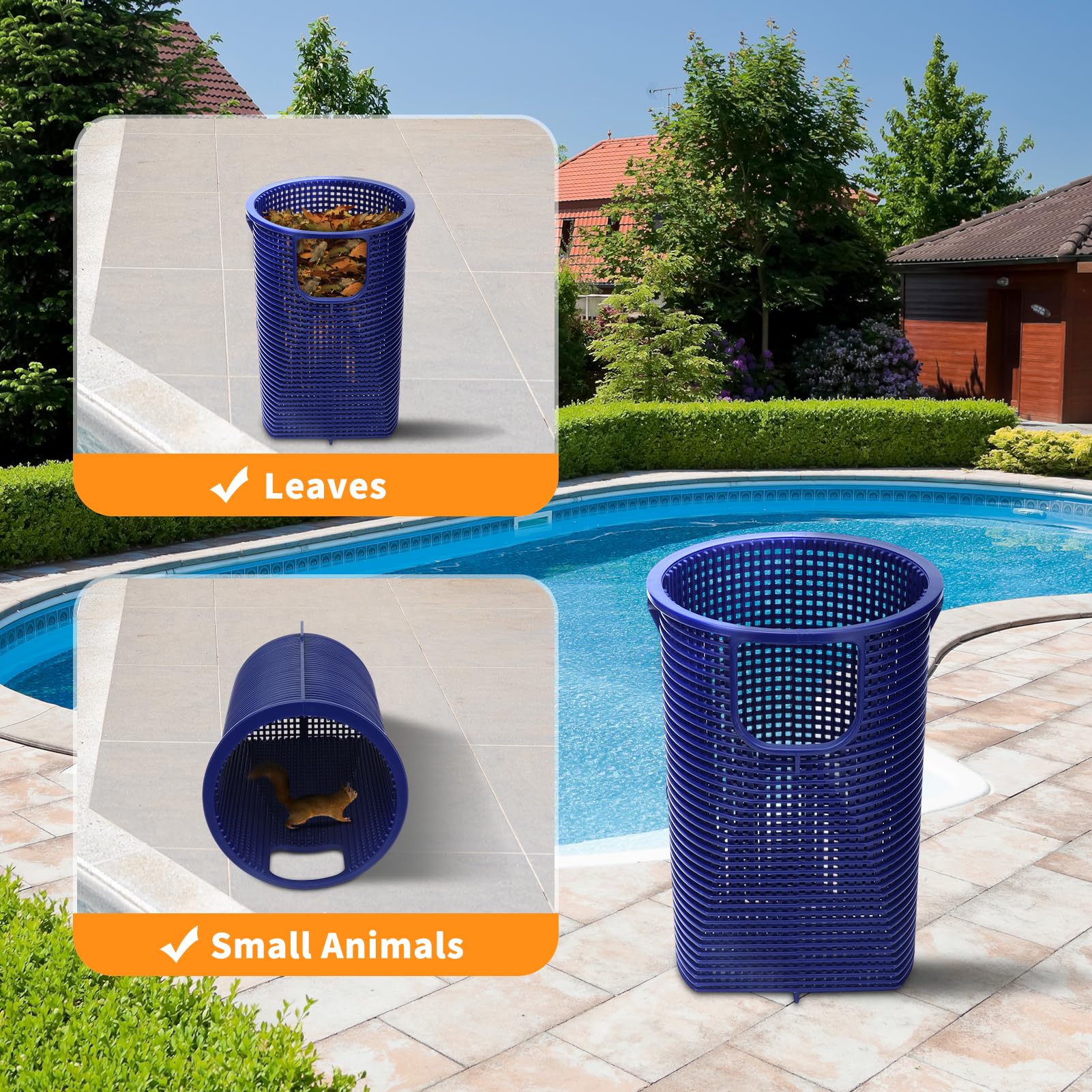 Piscine Skimmer Panier de remplacement pour pompe de piscine - Accessoire de nettoyage de piscine