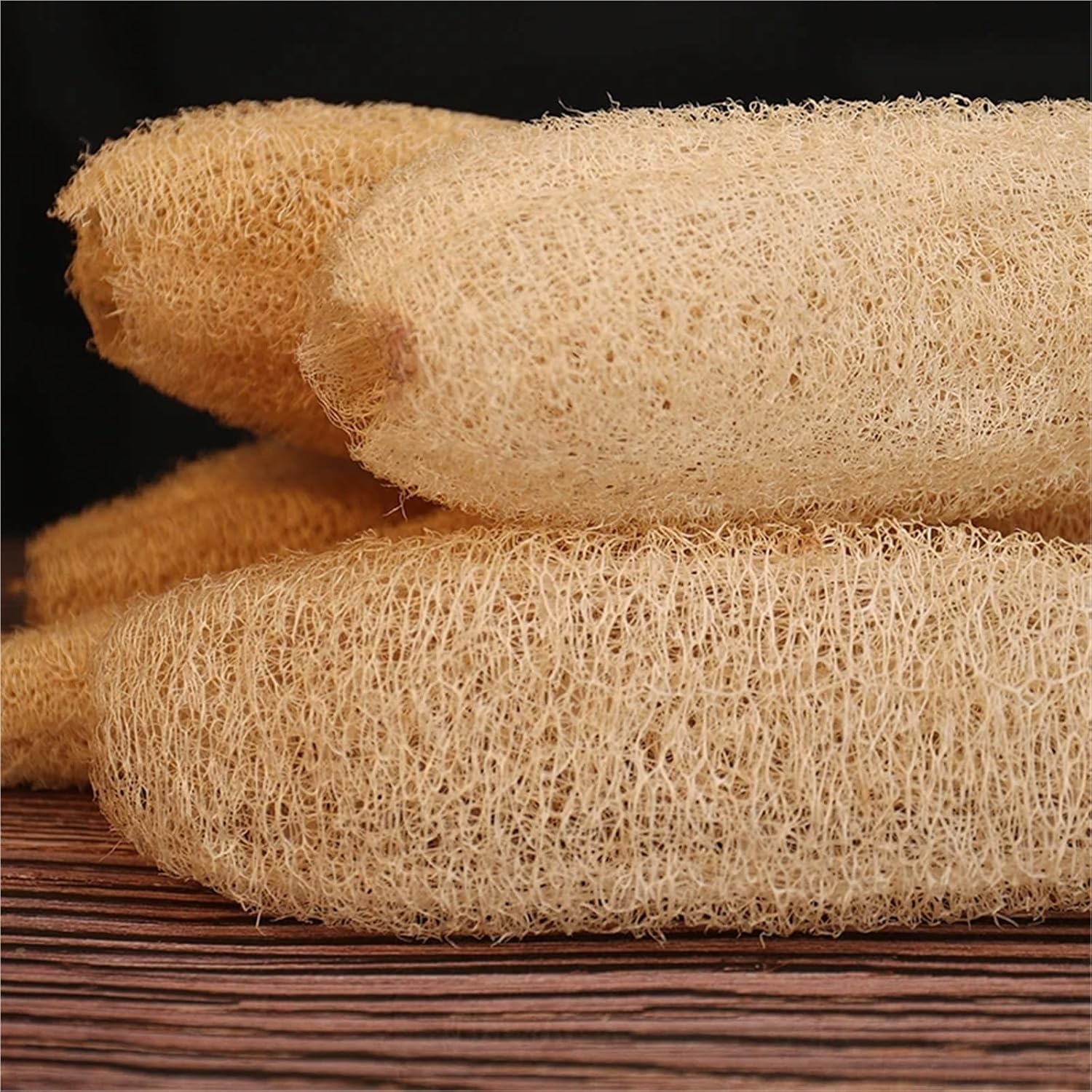 30-35CM Washing Dishes Cleaning Tools Loofah Exfoliating Scrubber Natural Luffa Bath Shower Body Massage Sponge Bathroom Kitchen(16-22cm)