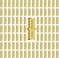 Vista 53 de SUNGATOR Accesorios Pex de 1 pulgada, paquete de 2 acoplamientos Pex de 1/2 pulgada, sin plomo de latón, accesorios Pex de 1 pulgada para tubería Pex