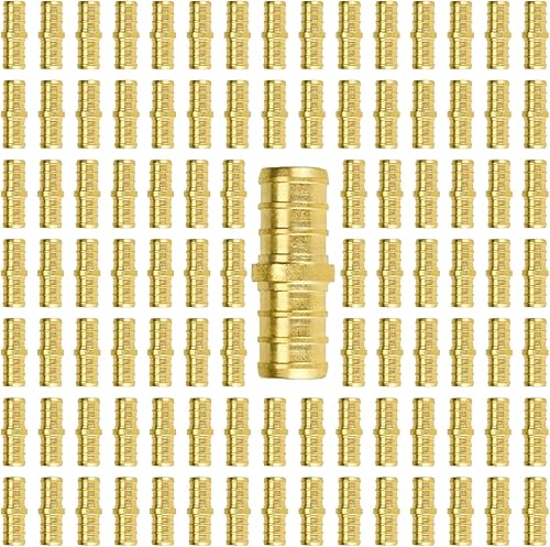 Miniatura 102 de SUNGATOR Paquete de 2 codos de oreja Pex de 1/2 pulgada, sin plomo de latón, accesorios Pex de 1/2 pulgada, certificado NSF