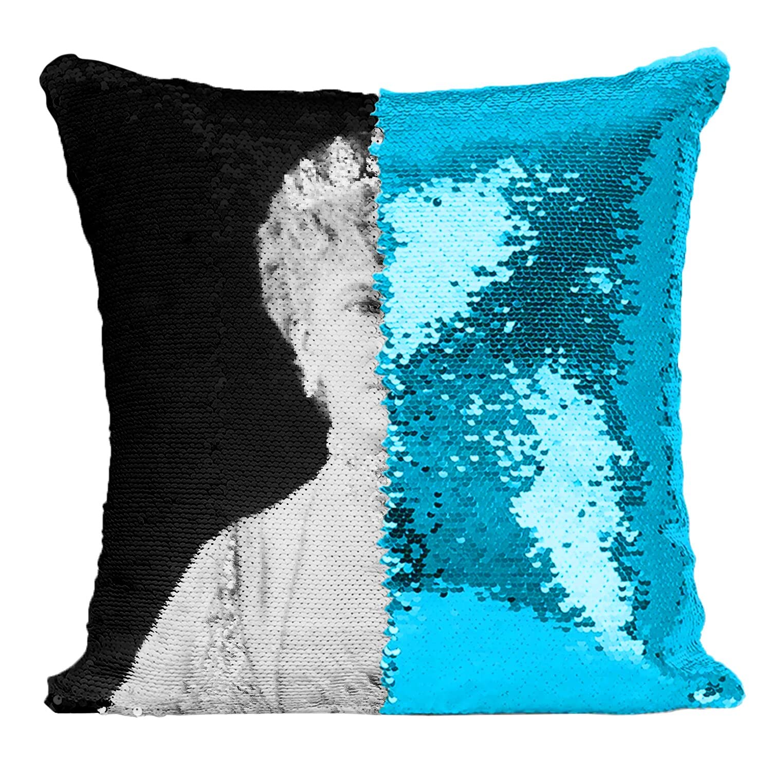 Coussin Paillettes Reine Elizabeth d'Angleterre : Réveillez une Déco Trop Terne