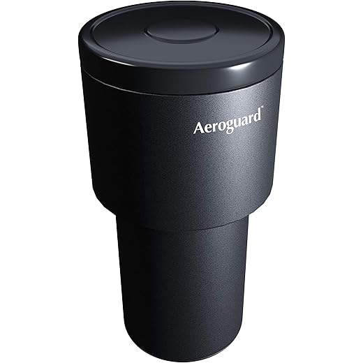 Eureka Forbes Aeroguard Auto 10X Car Air Purifier (Black) From Eureka Forbes with Filter Maxx Technology (5 Stages of Purification)