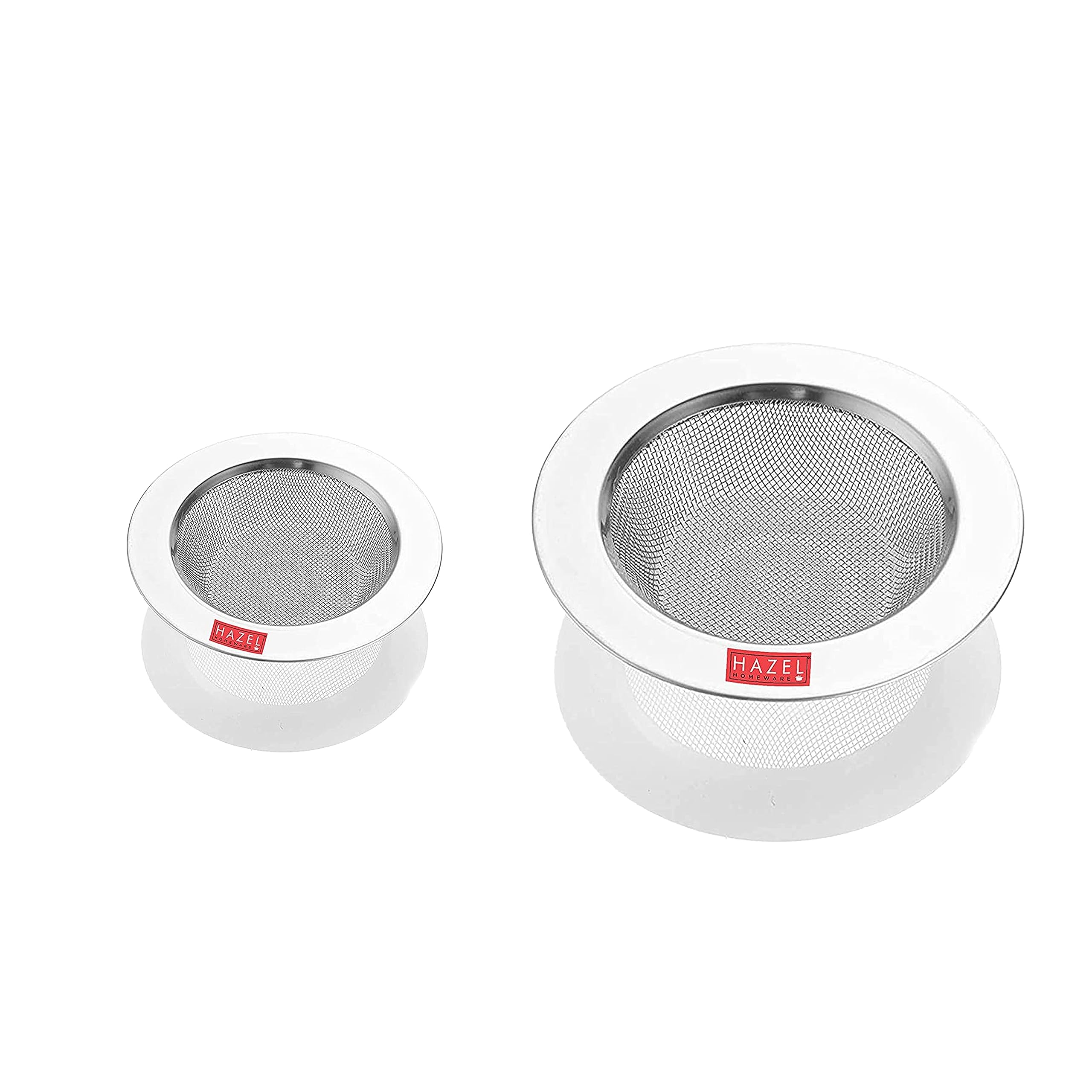 HAZEL Steel Kitchen Sink Strainer | Sink Filter for Waste | Wash Basin Drainer Filter | Stainless Steel Stopper Jali for Kitchen (S1, S2) (B07D18H7G4) Amazon Price History, Amazon Price Tracker
