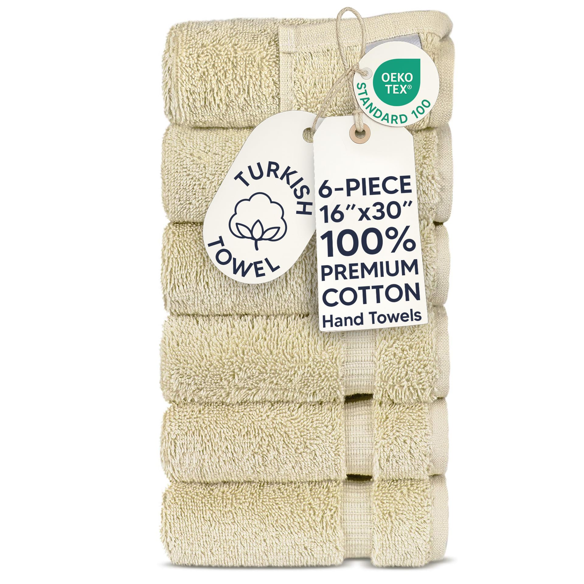 Chakir Turkish Cotton Bath Towels - 4 Pack -26