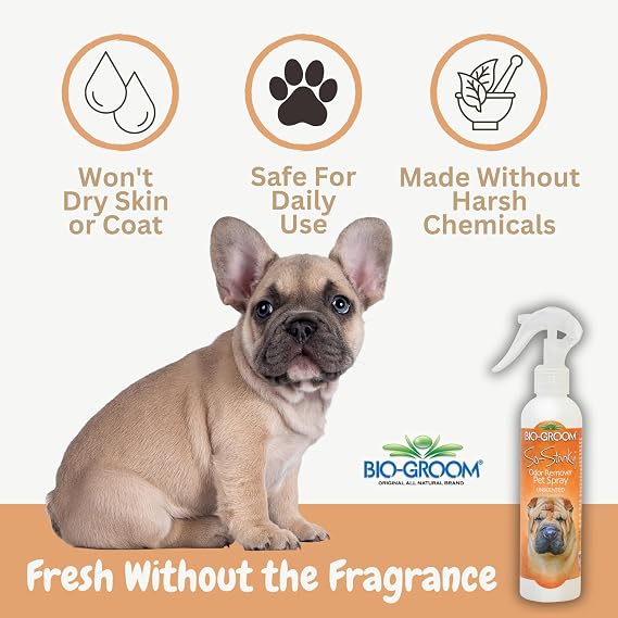 Bio-groom Odor Remover Pet Spray, So-Stinky Unscented, 1 Gallon