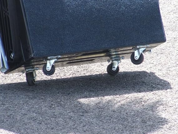 Pet Loader Light 16 Platform, 3-Step with Wheels