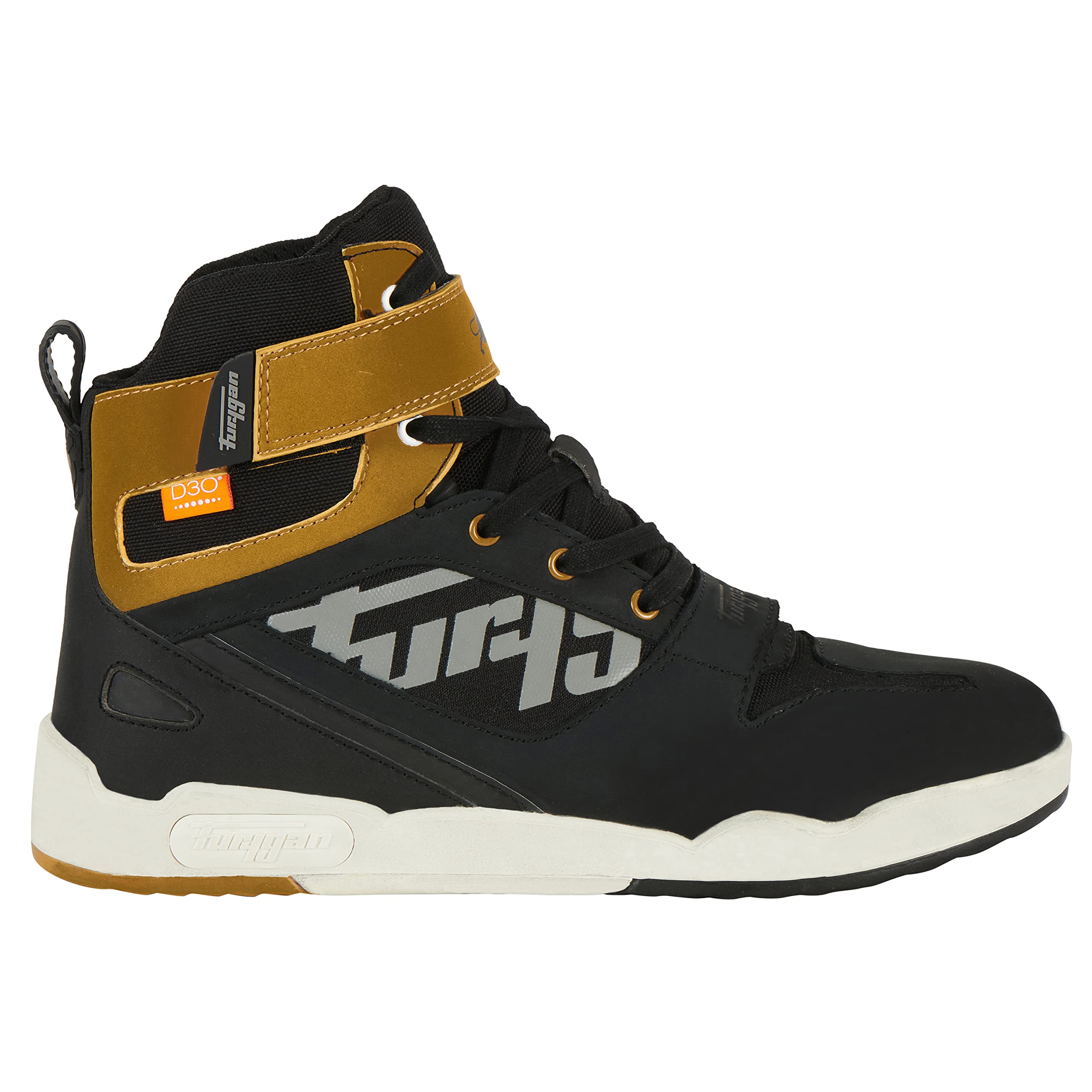 Furygan Chaussures Basket Get Down Noir-Marrone, Scarpe da Ginnastica Uomo