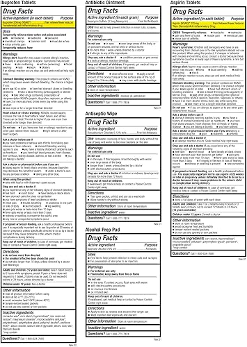 Miniatura 11 de Be Smart Get Prepared Kit de primeros auxilios deportivos de entrenador y equipo de 73 piezas en bolsa enrollable: limpiar, tratar, proteger cortes,