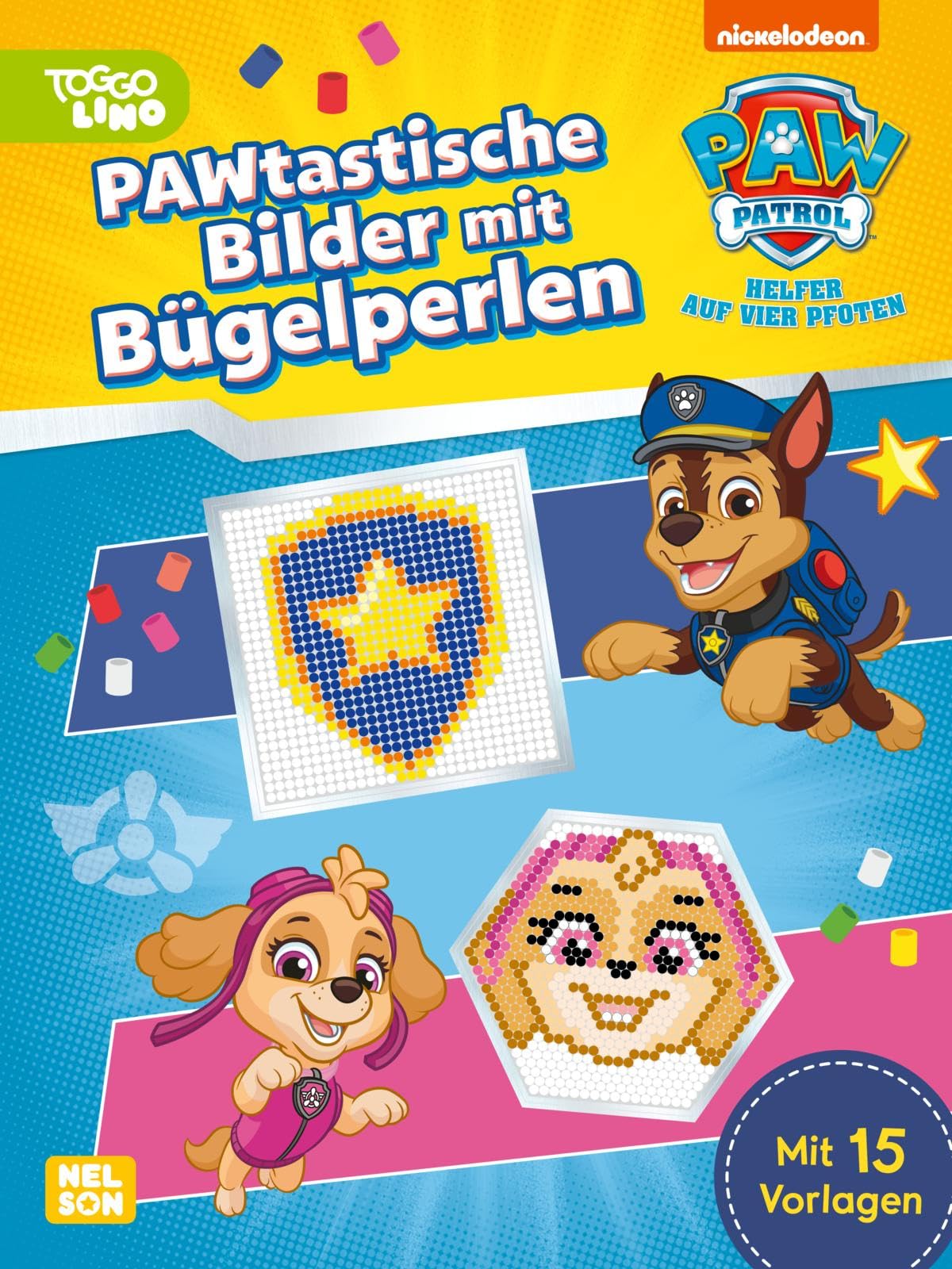 PAW Patrol Mitmachbuch Bügelperlen – PAWtastische Bilder mit Bügelperlen