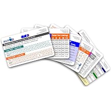 Scrub Pocket Respiratory Therapist Mini Horizontal Badge Card Set