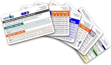 Scrub Pocket Respiratory Therapist Mini Horizontal Badge Card Set
