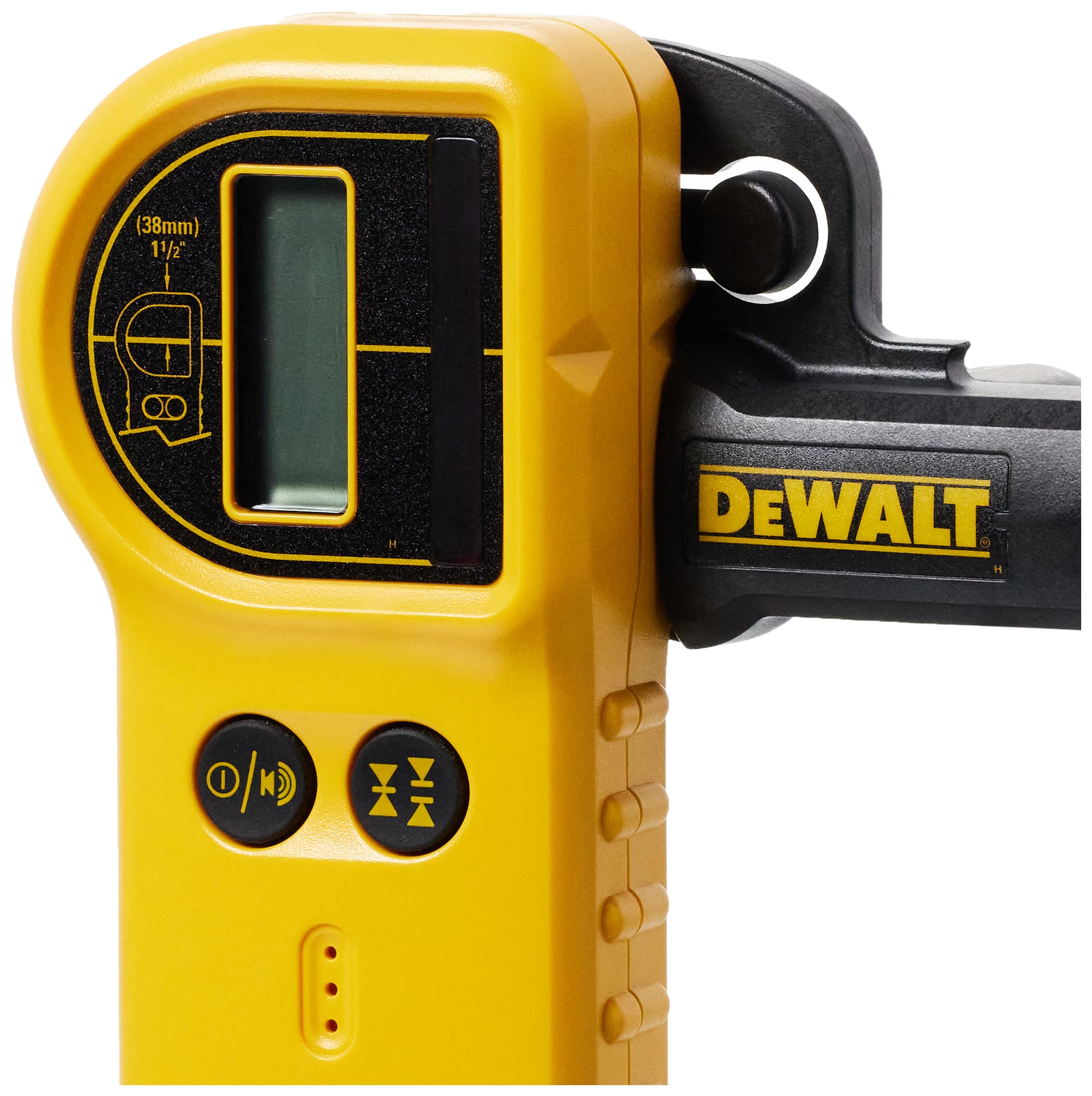 DeWalt DE0772-XJ - Detector digital sonoro con 2 modos de trazo, 300 m, 100% a prueba de agua