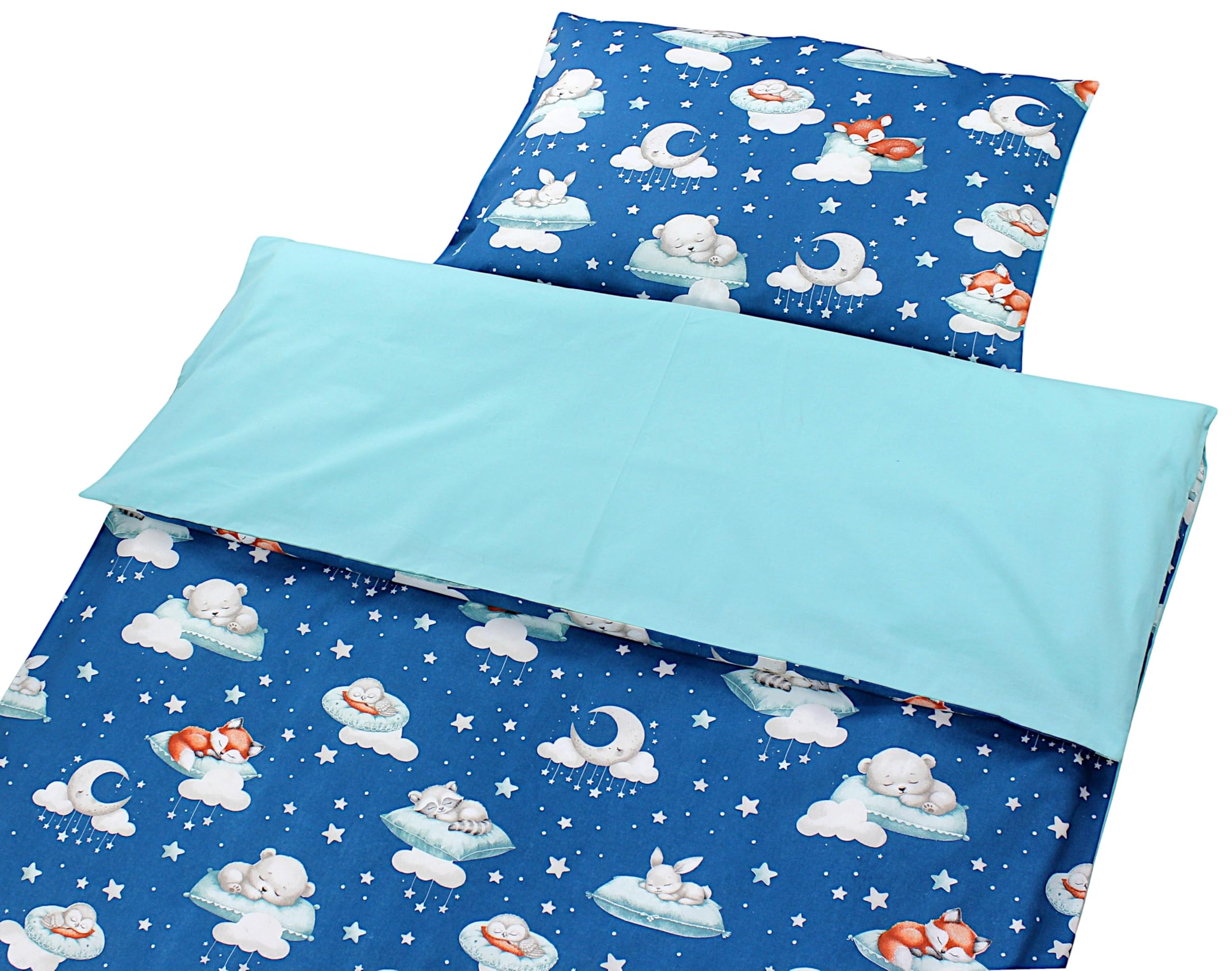 TupTam Juego de Ropa de Cama para Niños, de 2 Piezas., Conejo/Rosa/Lunares, 120x90 cm — view 87