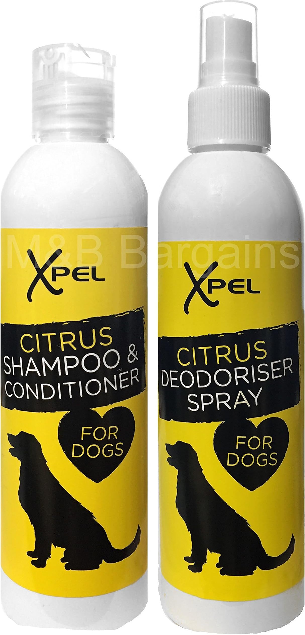 Xpel Dog Puppy Shampoo & Conditioner + Deodoriser Spray - Citrus