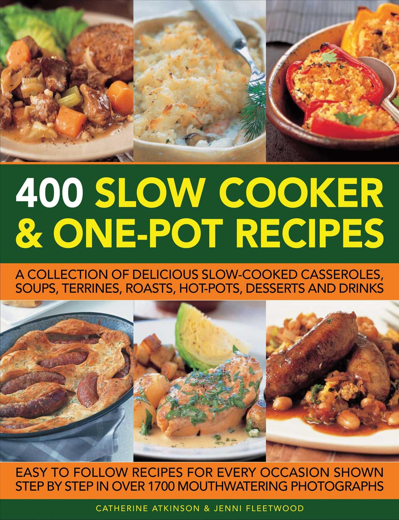 400 Slow Cooker & One-pot Recipes by Fleetwood Jenni (Paperback Book)