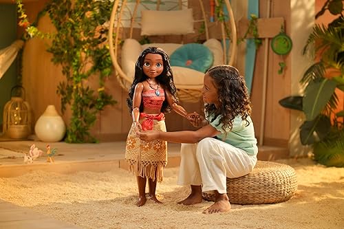 Miniatura 10 de Jakks Disney Moana Doll de 32 pulgadas de alto perfectamente posable incluye peine para el cabello Modelo 48960-1