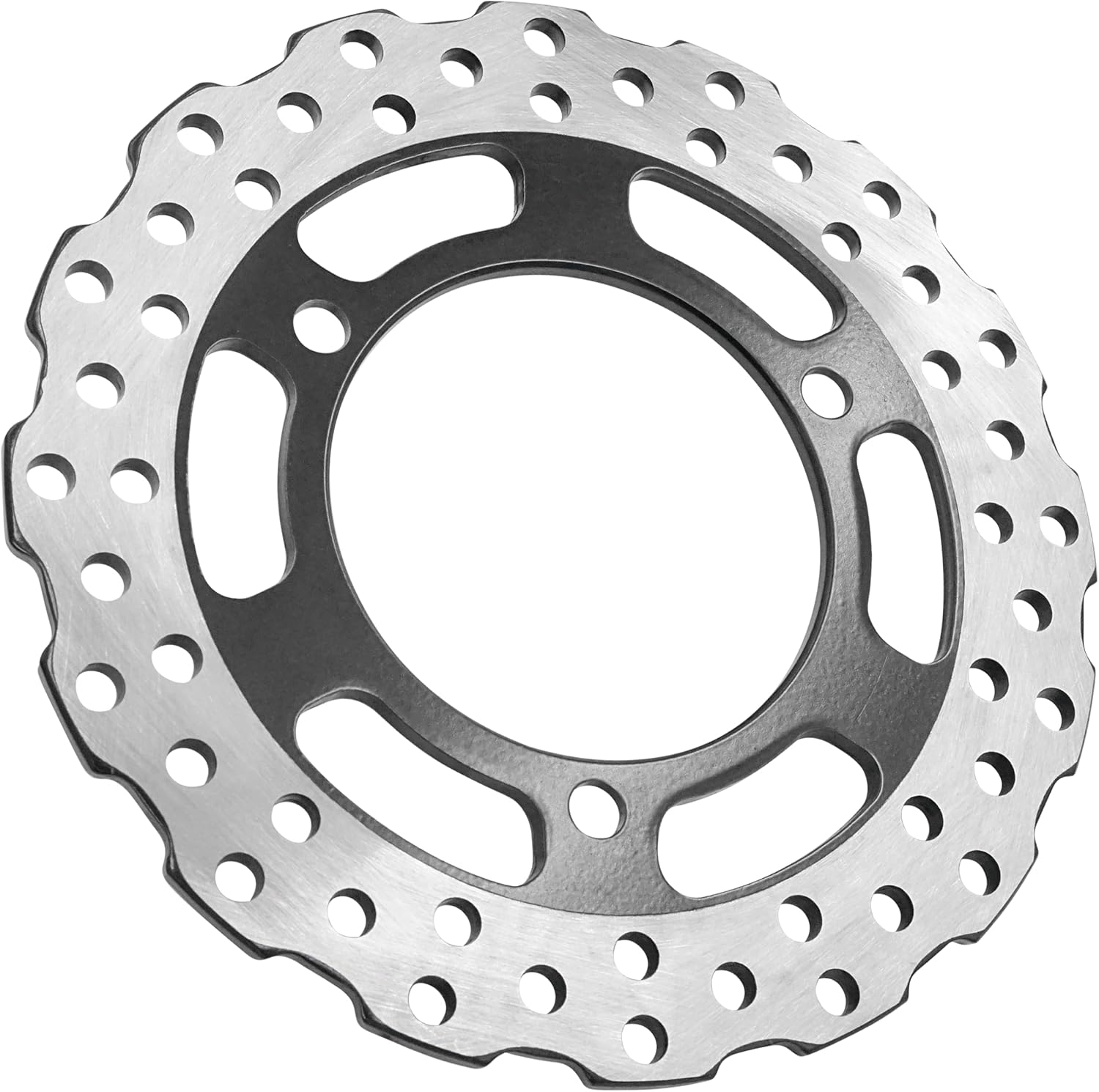 Caltric Rear Brake Disc Rotor Compatible with Kawasaki Ninja 250R Ex250J 2008 2009 2010 2011 2012