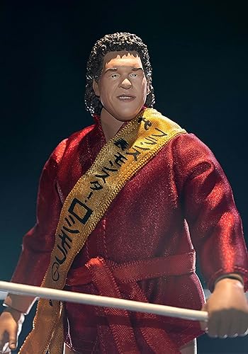 Miniatura 4 de Super7 Wrestling SUP81091 - Figura de acción de Andre The Giant IWA World Series Ultimates, rojo, estándar
