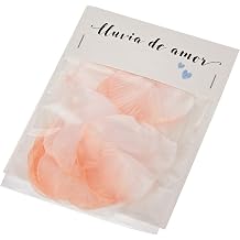 Mopec Ivory Petals Love Rain 9x11 cm Pack of 24, White, One Size