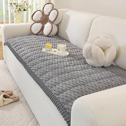 Miniatura 15 de Funda de sofá lavable para perros, funda de sofá modular suave y mullida en forma de L, protector grueso apto para mascotas, tapete para sofás y
