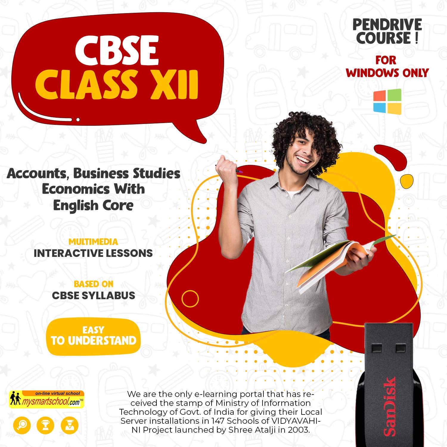 Class XII CBSE Commerce USB Pendrive Course Ver 3 latest CBSE Syllabus with DELETED TOPICS in (Accounts Business studies Economics) & English (core). For Windows (B07DWW96R9) Amazon Price History, Amazon Price Tracker
