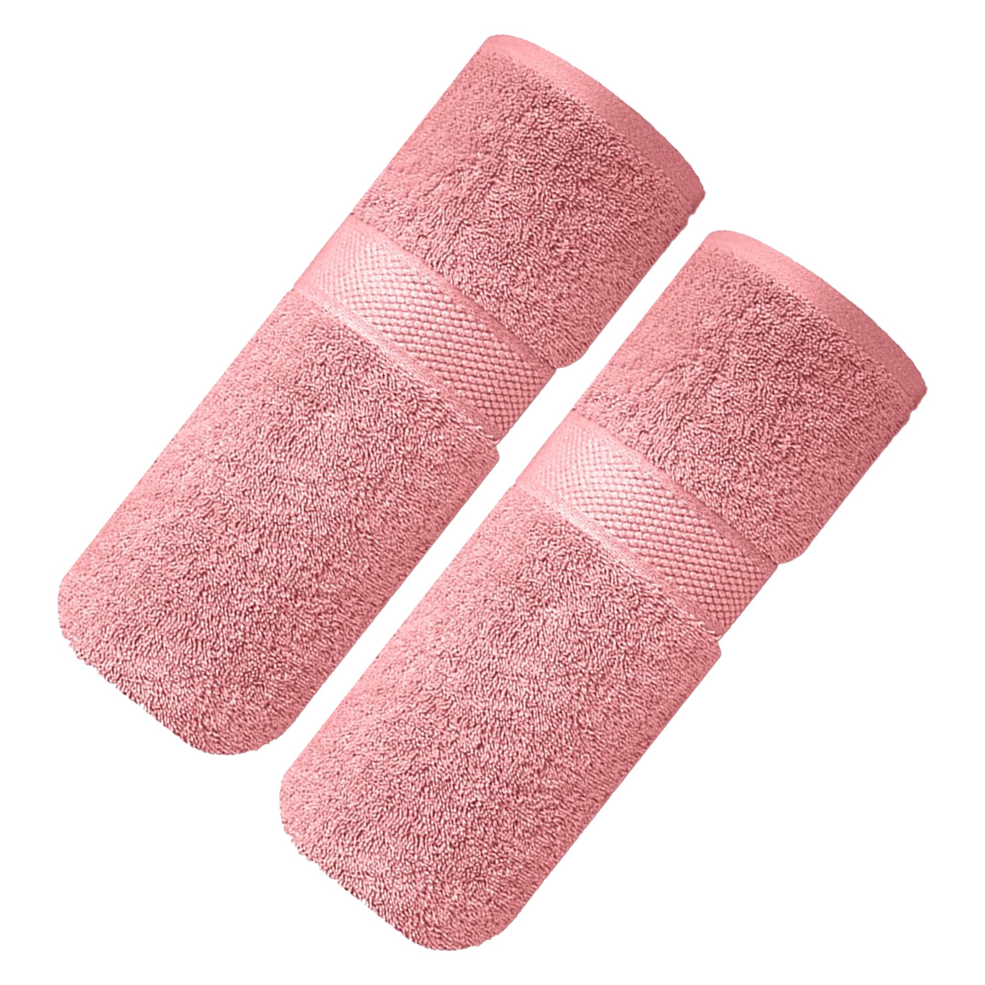Sulfar 100% Terry Ring Spun Cotton Face Towel - Quick-Dry, Highly Absorbent (480 GSM) (30 x 30 Cm) Basic Pink (Pack of 2)-image-24