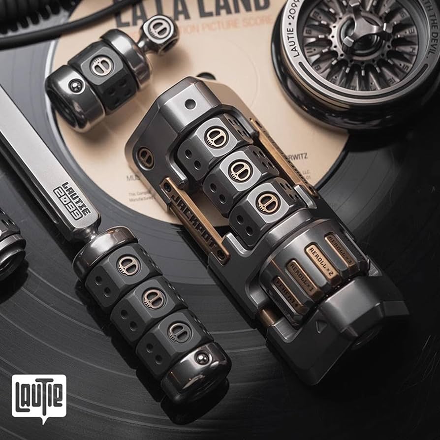 EDC LAUTIE コイン型　メタルトイ Amazon.com: Fidget Toy Jackpot Deskset Lautie EDC Toy