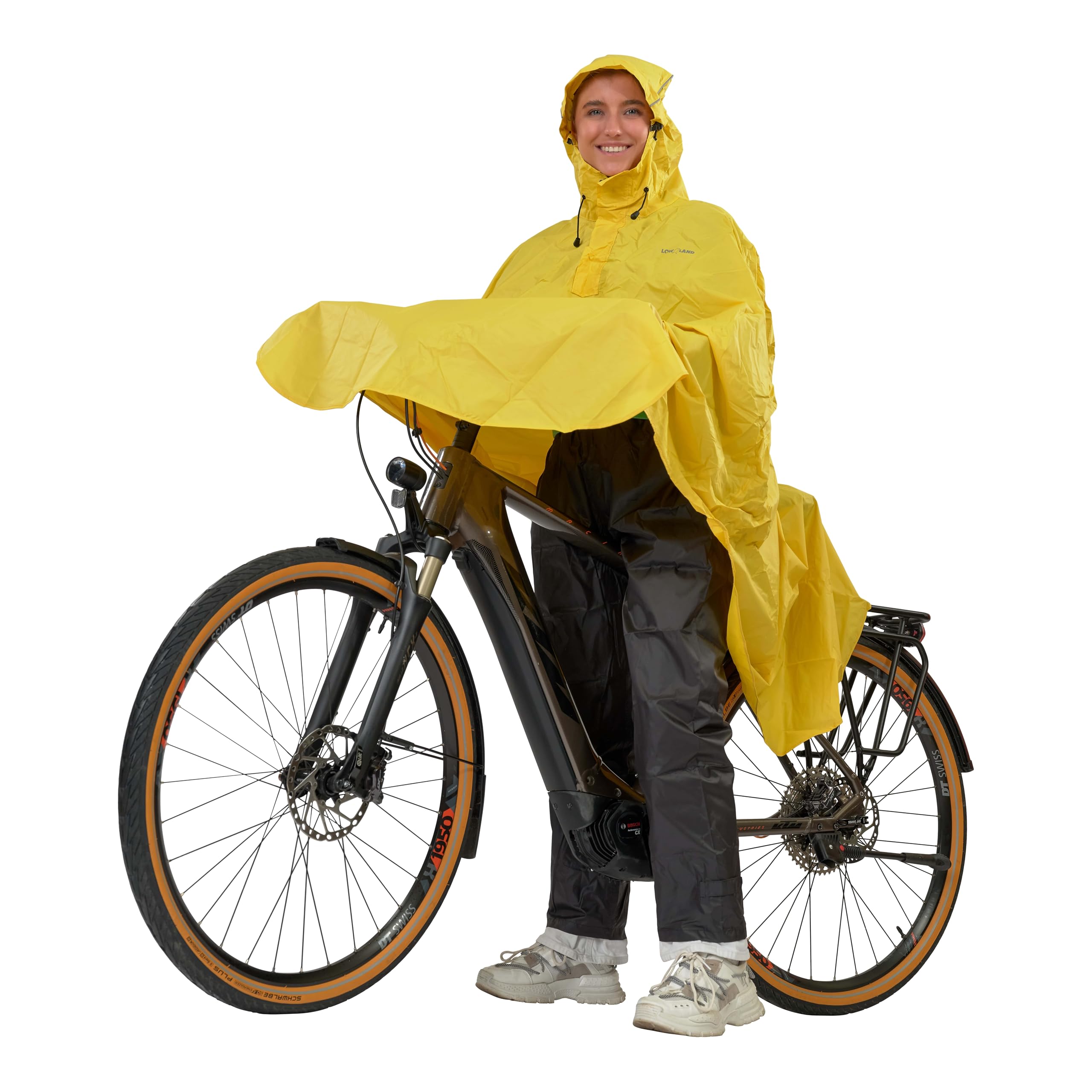 LOWLAND OUTDOOR® Bicycle Rain Poncho