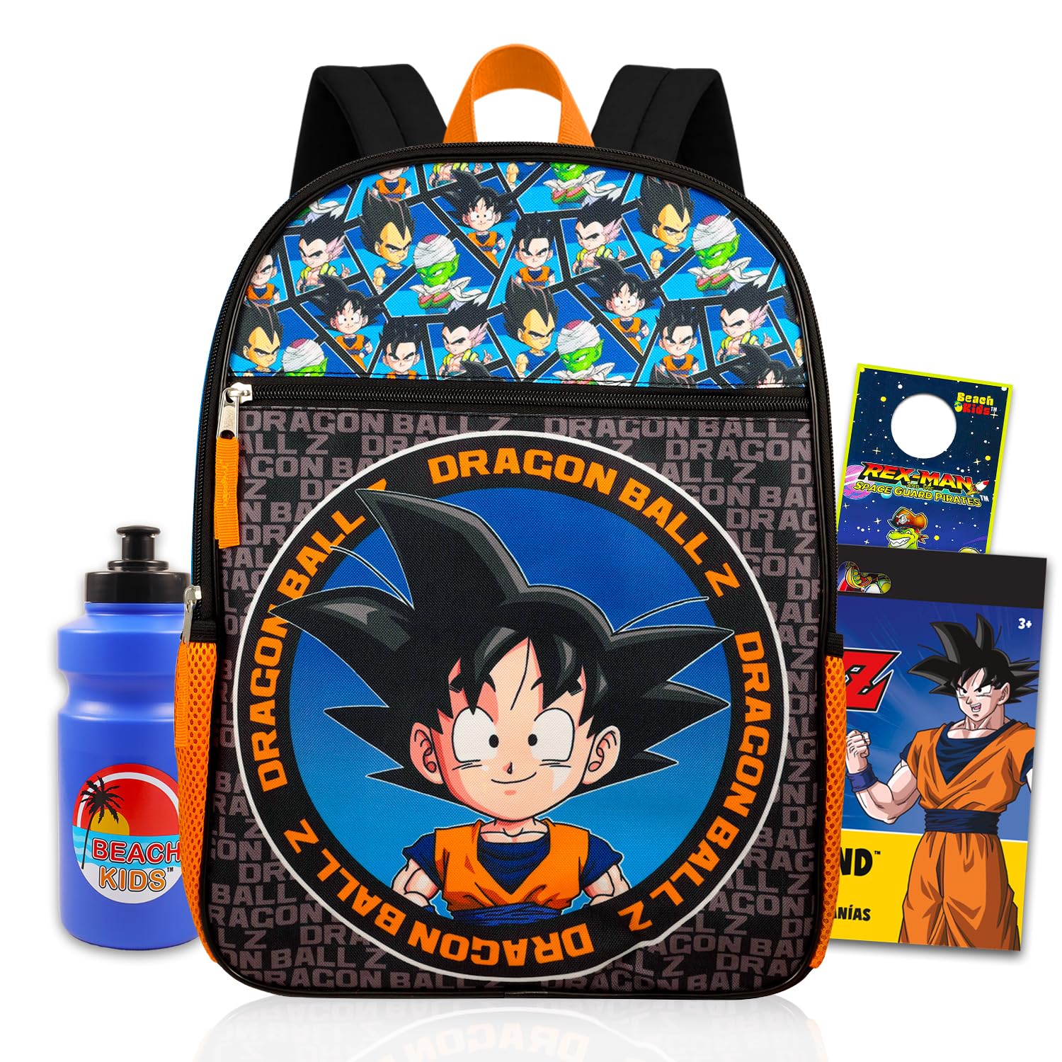 日本未発売！海外限定！ドラゴンボール☆バックパック☆5PIECE SET☆バック Amazon.co.jp: ドラゴンボールZバックパック キッズスクールバンドル