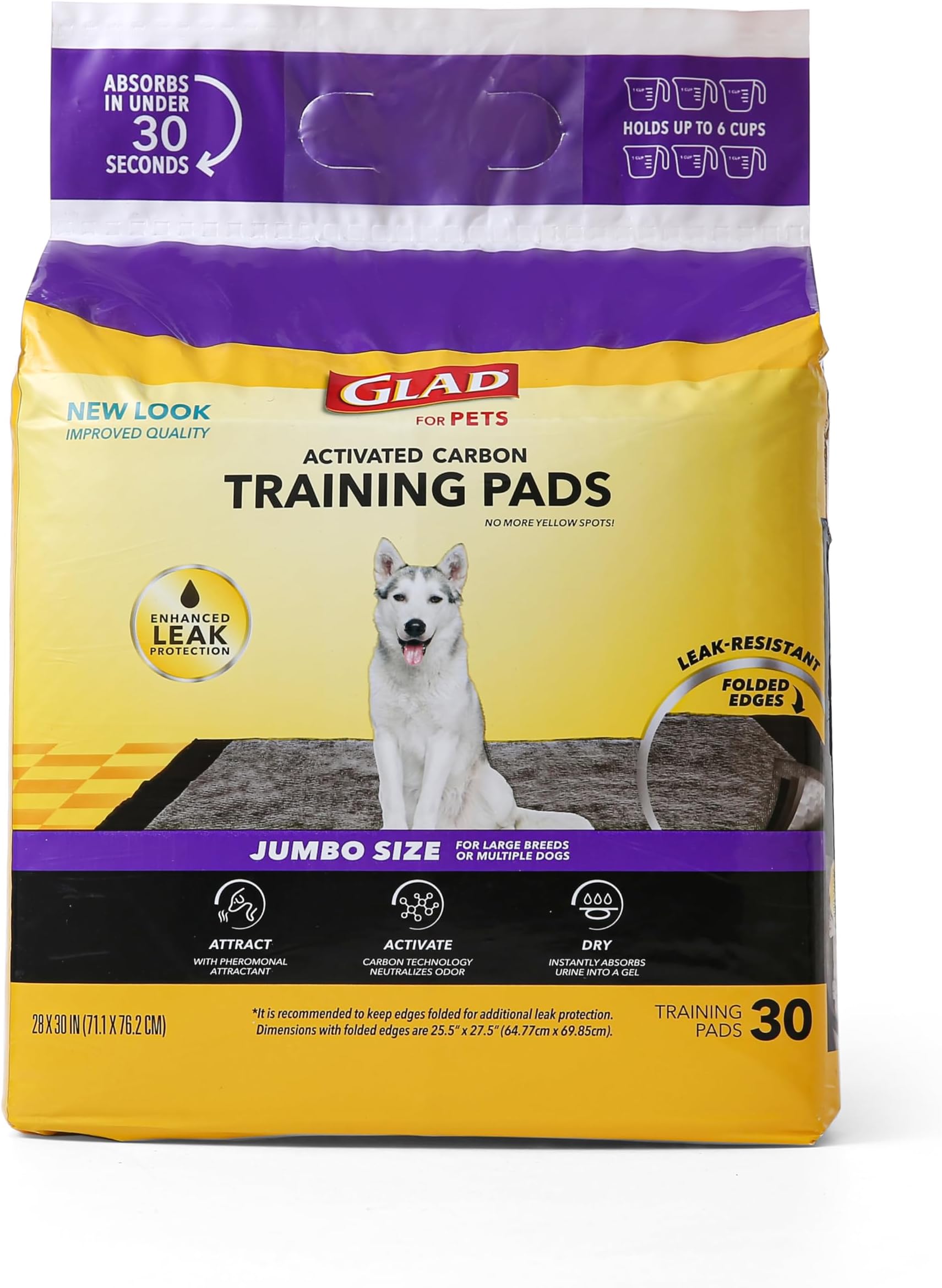 Simple Solution Training Puppy Pads Extra Large, 6 Layer Dog Pee Pads, Absorbs Up
