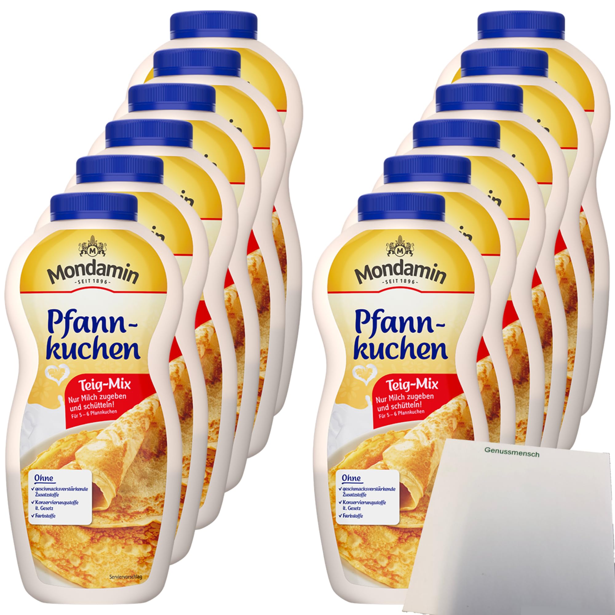 usy Bundle für Mondamin Shaker Pfannkuchen VPE (12x198g Karton) + usy Block