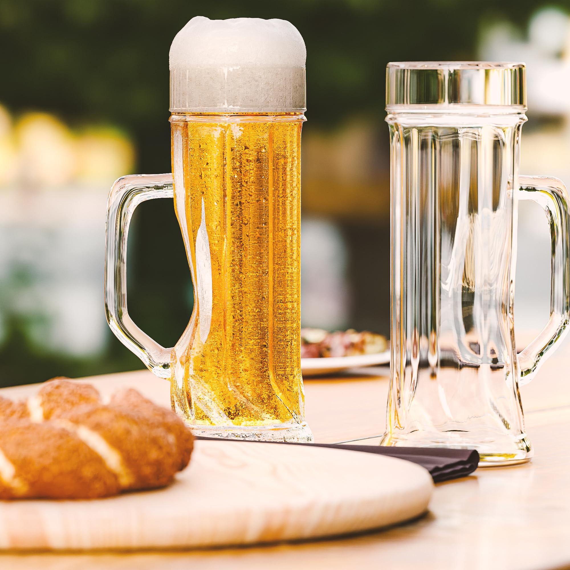 Boccali Da Birra Stoelzle Isar 0,5L - Stile Oktoberfest | Set Da 6 | Lavabili In Lavastoviglie
