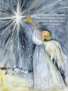 Lang Angels Sing Christmas Cards