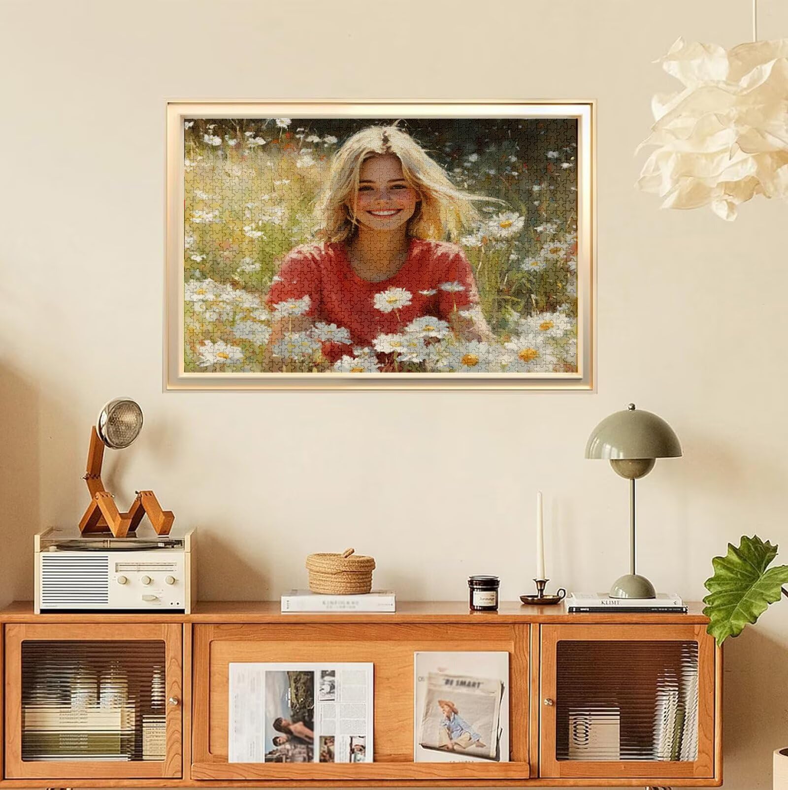 Puzzle Personalizado con Foto, Personalizada Rompecabezas Personalizado Diseña tu Logo Foto o Texto, Personalizado Navidad Halloween San Valentín Parejas Niños Familia Amigos h-4157